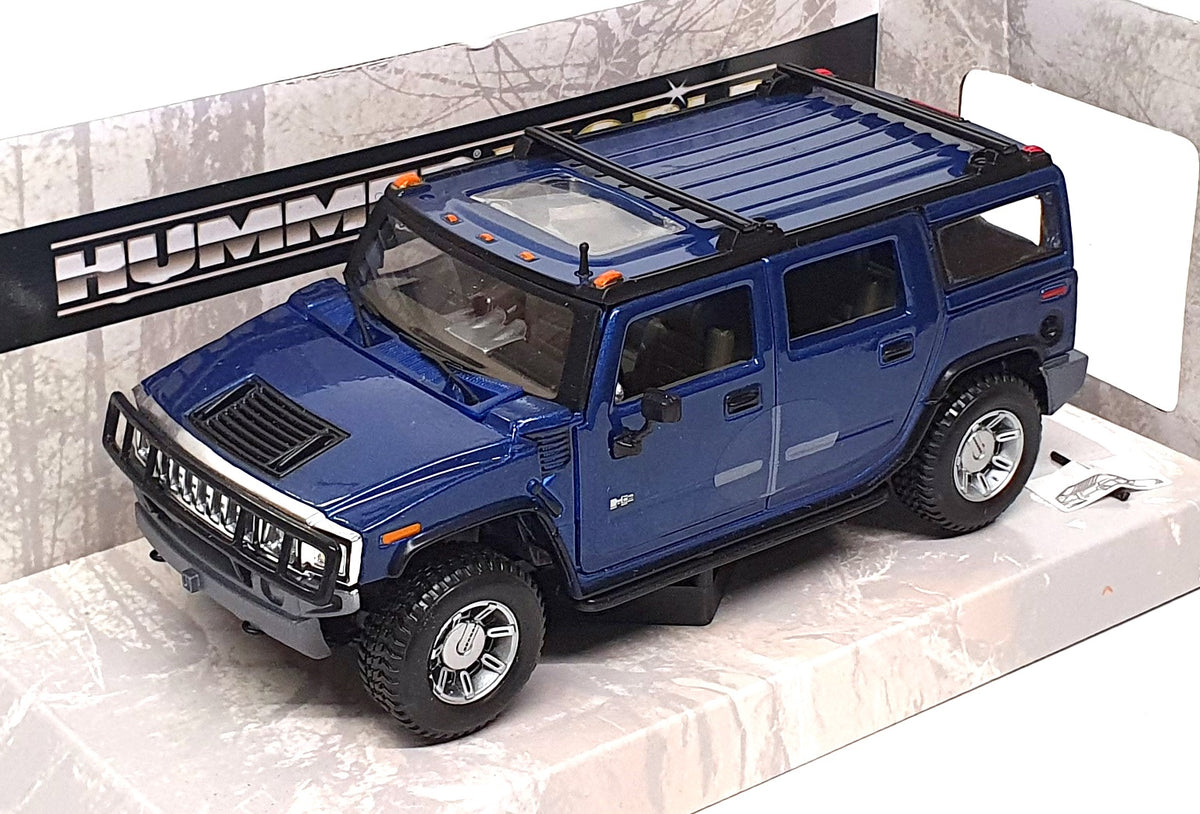 Maisto 1/27 Scale Diecast 32122 - Hummer - Blue — R.M.Toys Ltd