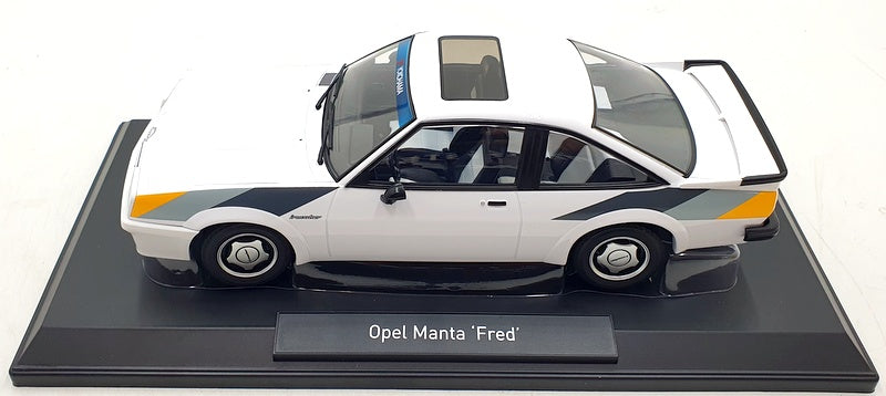 Norev 1/18 Scale Diecast 183306 - Opel Manta 'Fred' 1991 - White