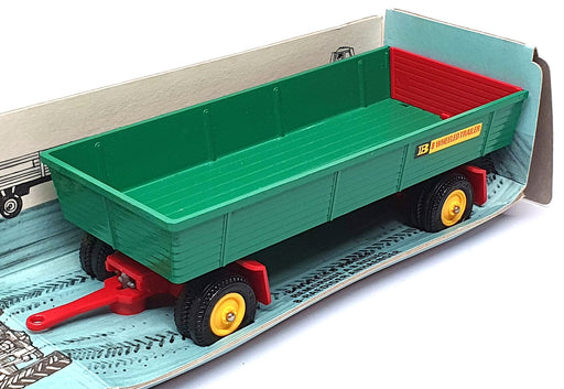 Britains 1/32 Scale 9558 - 8 Wheeled Farm Trailer - Green