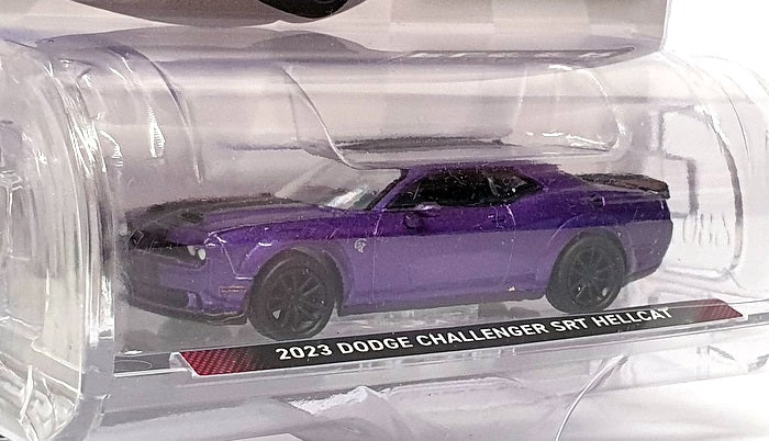 Greenlight 1/64 Scale 68070-A - 2023 Dodge Challenger SRT Hellcat - Purple