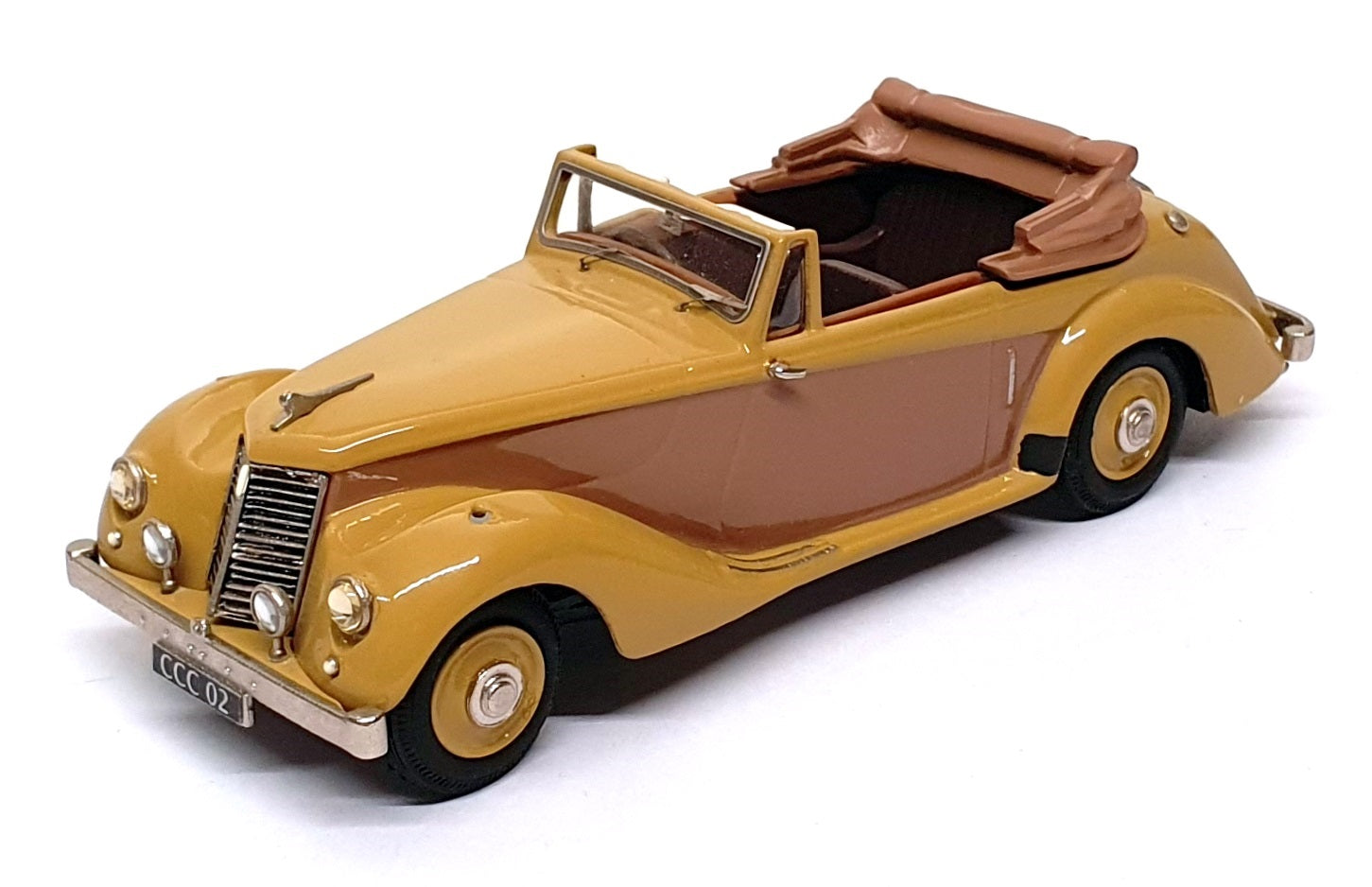 Crossway 1/43 Scale CCC02 Armstrong Siddeley Hurricane - Apricot Beige/Lt. Brown