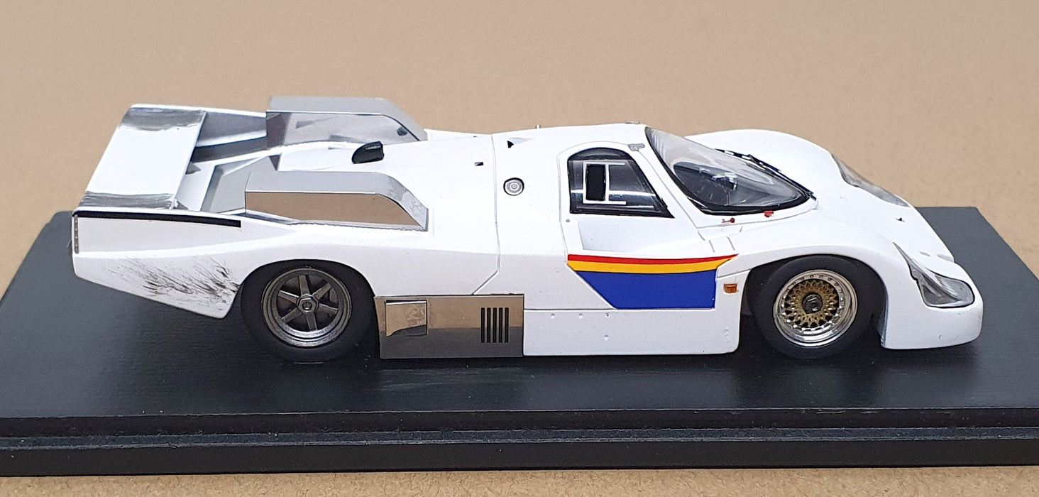 Spark Model 1/43 Scale S3410 - Porsche 956 Test F1 TAG Engine 1983 - White