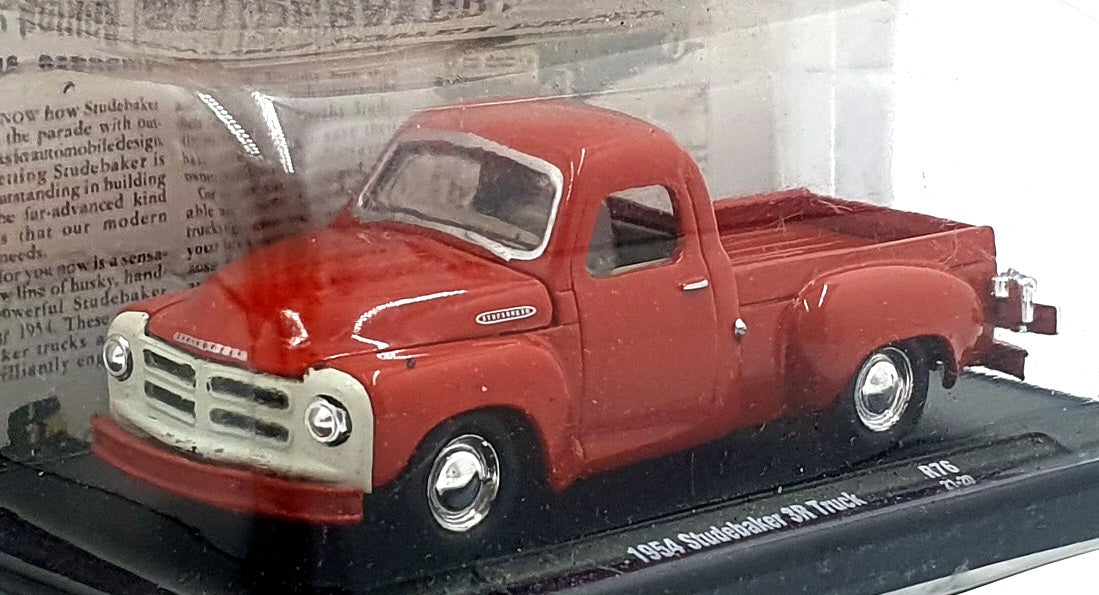 Castline M2 Machines 1/64 Scale R76 - 1954 Studebaker 3R Truck - Red
