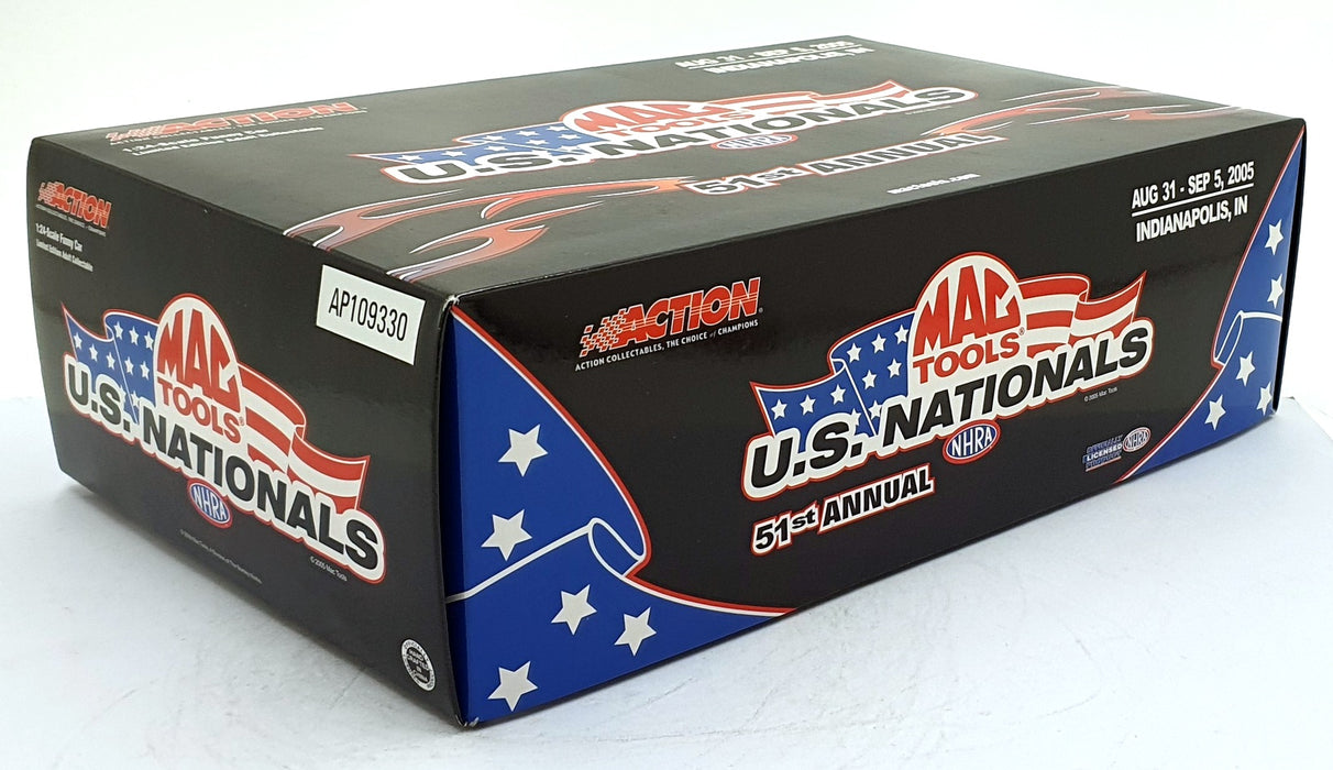 Action 1/24 Scale 109330 - Chevrolet Funny Car Dragster US Nationals 2005