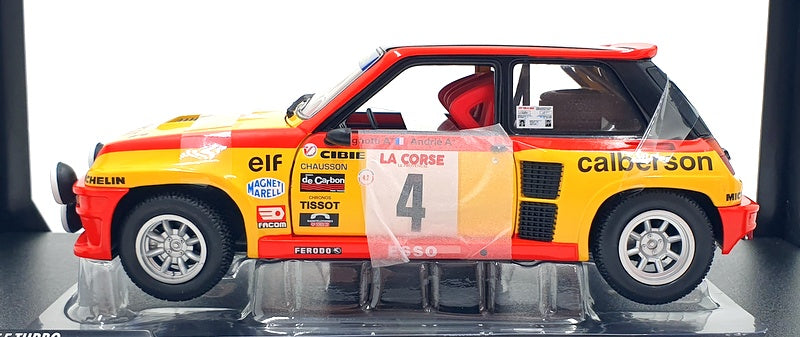 Solido 1/18 Scale S1801314 - 1980 Renault 5 Turrbo #4 Tour De Corse