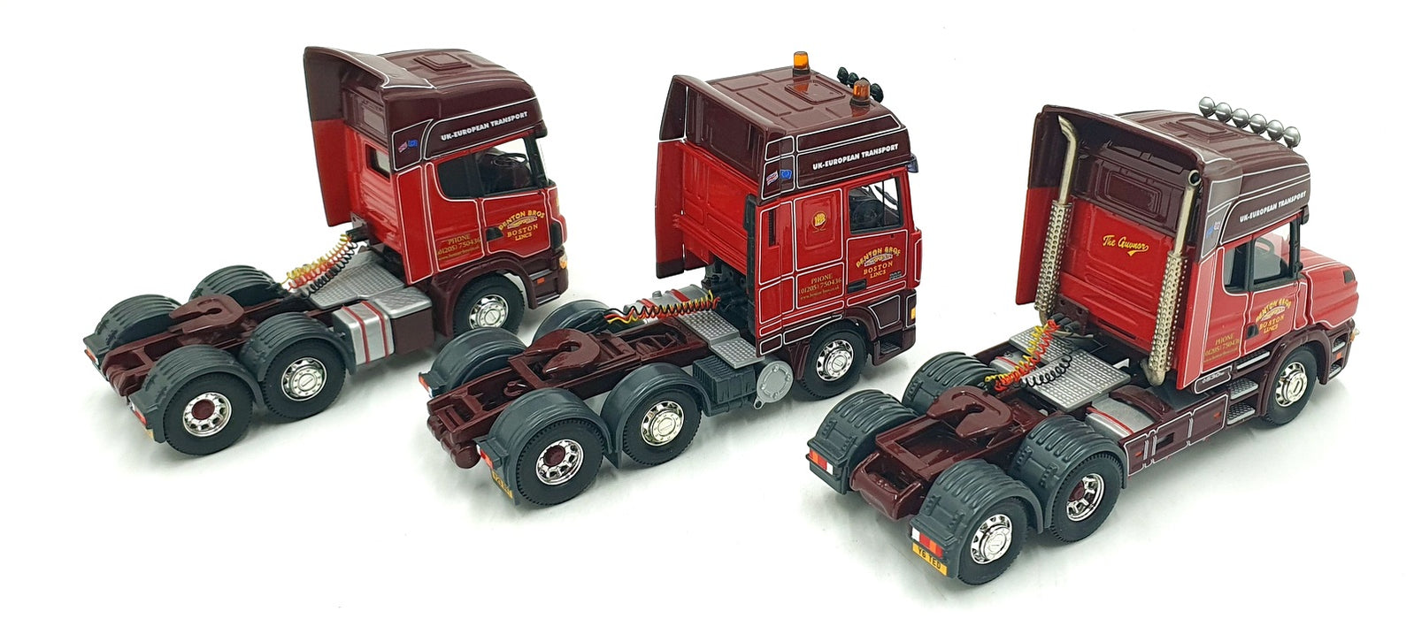 Corgi 1/50 Scale CC99173 - Scania T Topline, Scania Topline & DAF XF  Benton