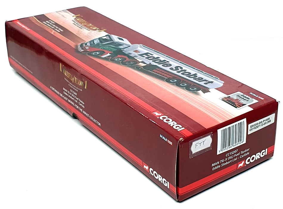 Corgi 1/50 Scale CC15207 - MAN TG-X (XL) Fuel Tanker Truck - Eddie Stobart Ltd