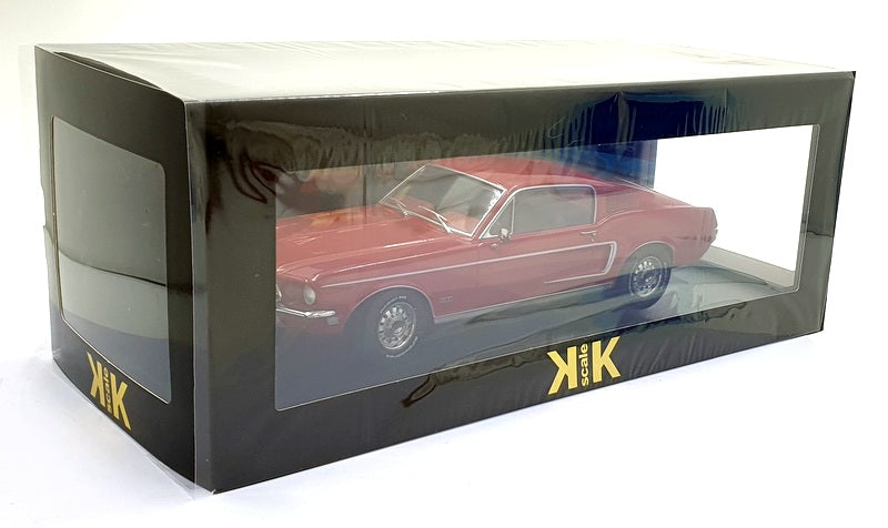 KK Scale 1/18 Scale KKDC181392 - 1968 Ford Mustang GT Fastback - Red