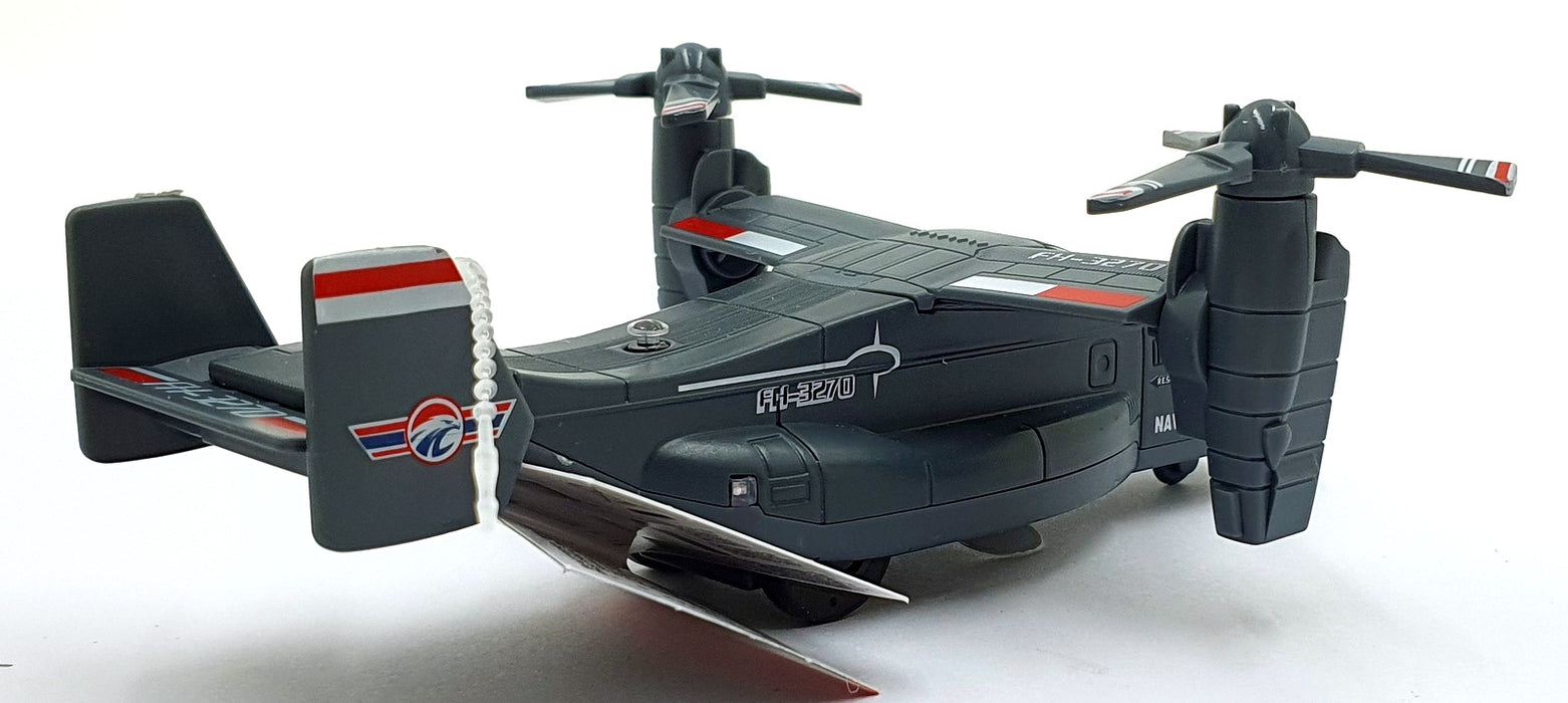 Combat Mission 17cms Pull Back and Go TY0122 - Aircraft Lights/Sounds - Grey