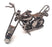 EQLEF Appx 15cm Long 41129 - Metal Chopper Motorbike Ornamet