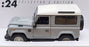 CMJ Diecast 1/24 Scale DC124DEG - Land Rover Defender - Grey