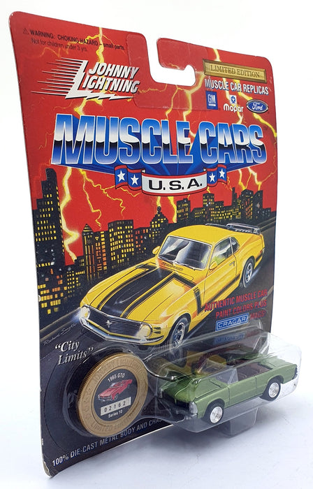 Johnny Lightning 1/64 Scale 200-200 - Muscle Cars 1965 Pontiac GTO - Met. Green