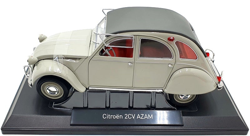 Norev 1/18 Scale Diecast 181430 - Citroen 2CV AZAM 1966 - Rose Grey