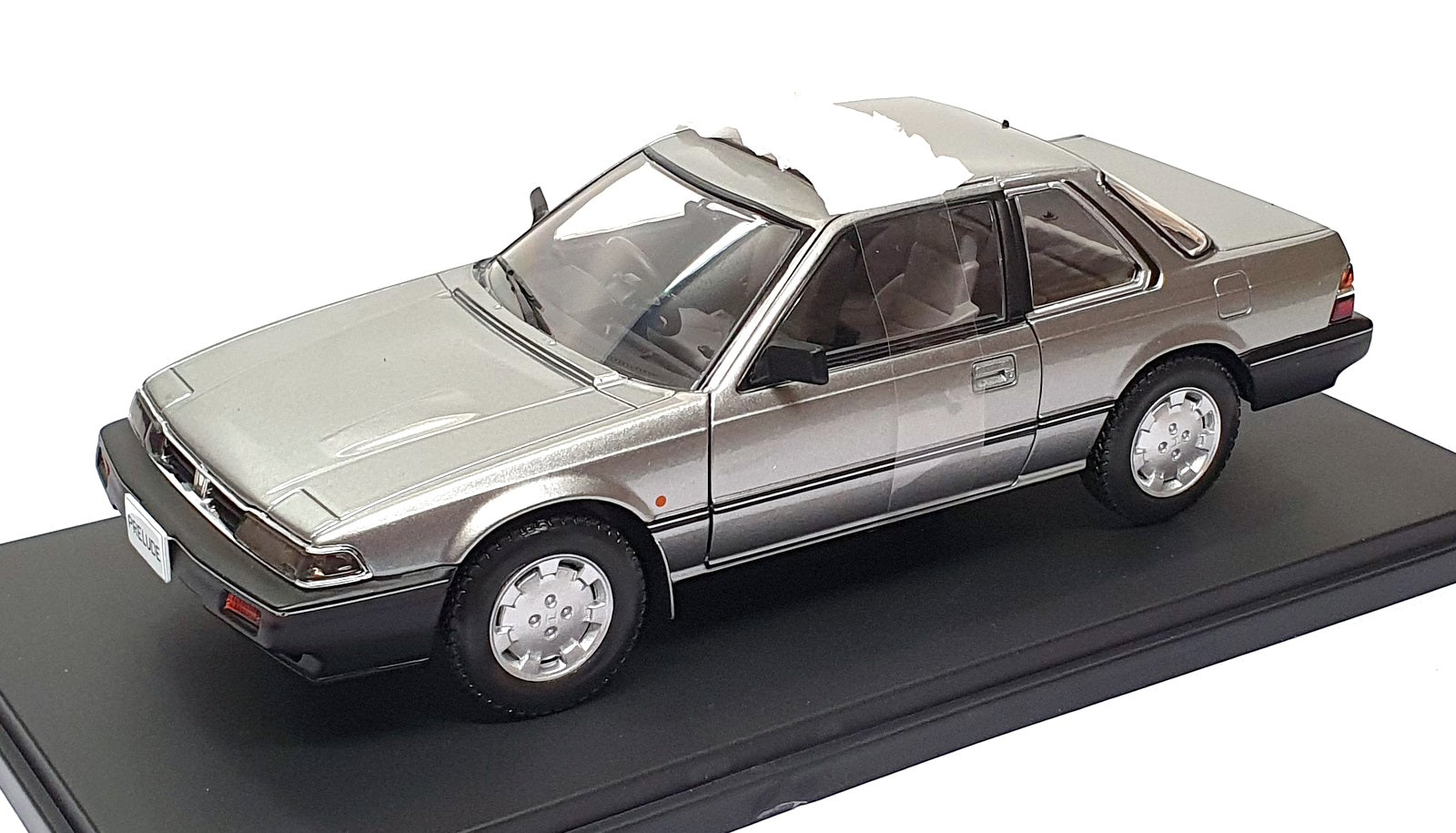 Whitebox 1/24 Scale Diecast WB124258 - Honda Prelude - Met. Grey