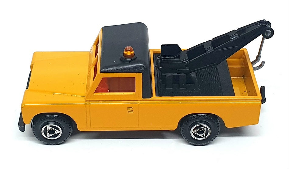 Efsi 1/63 Scale Diecast EF02 - Land Rover Breakdown Truck - Yellow/Black