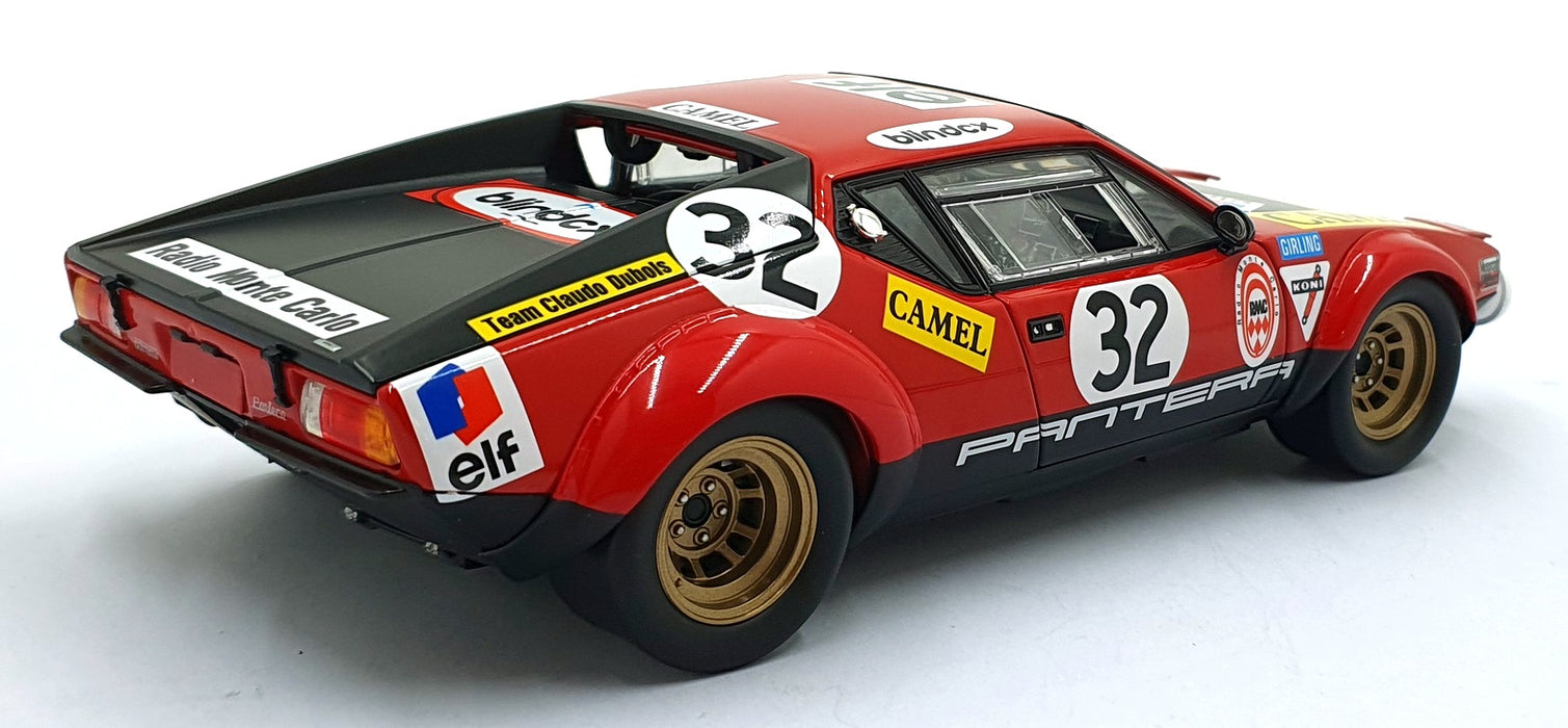 Kyosho 1/18 Scale 08855B 1972 De Tomaso Pantera 5.8L V8 #32 16th 24H Le Mans
