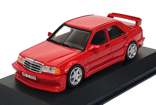 Minichamps 1/43 Scale 3000R - Mercedes Benz 190E Evo 1 - Street Signal Red