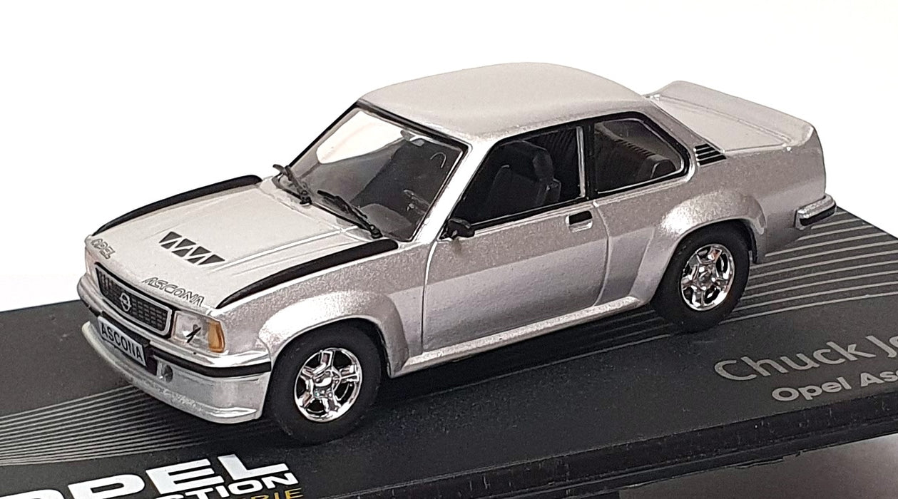 Altaya 1/43 Scale 23825A - Opel Ascona B 400 Chuck Jordan - Silver