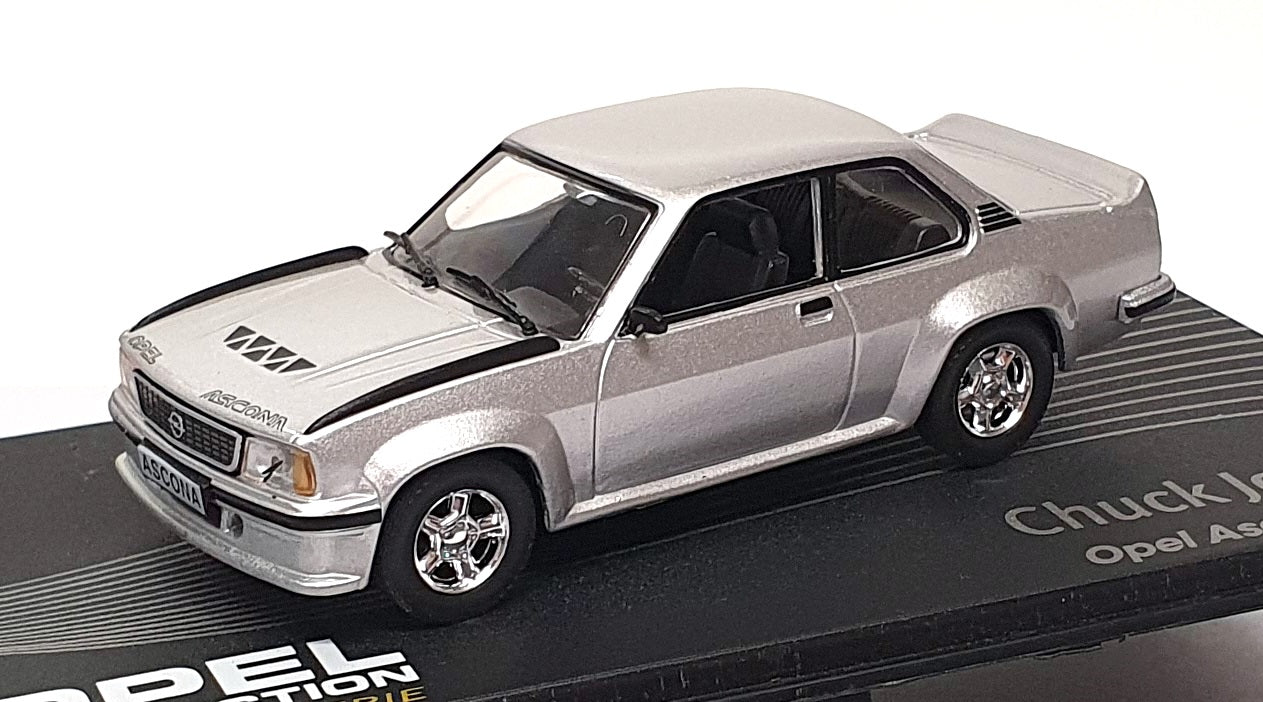 Altaya 1/43 Scale 23825A - Opel Ascona B 400 Chuck Jordan - Silver