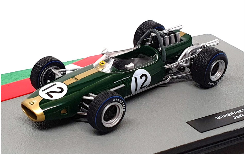 Ixo Altaya 1/43 Scale 21023E - F1 Brabham BT19 1966 - #12 Jack Brabham