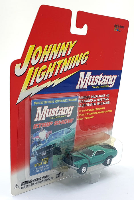 Johnny Lightning 1/64 Scale 291-11 - 1970 Boss 302 - Green/Black