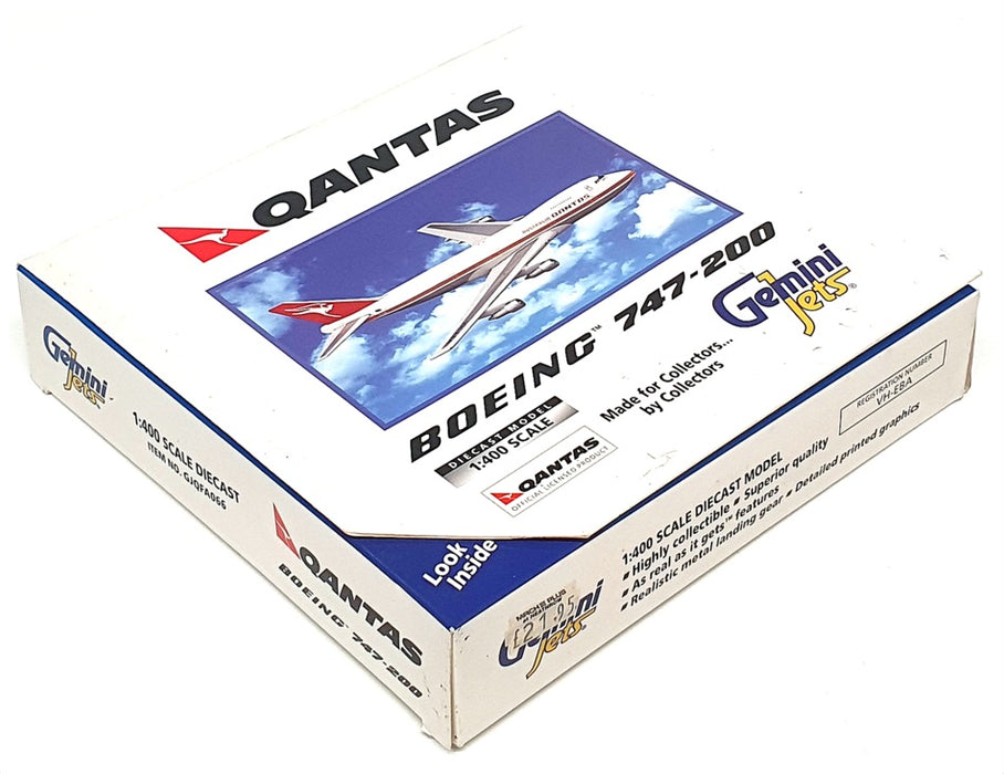 Gemini Jets 1/400 Scale GJQFA066 - Boeing 747-200 Aircraft Quantis VH-EBA