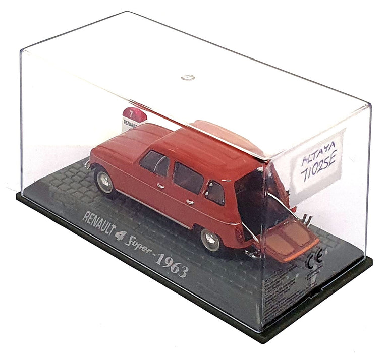 Altaya 1/43 Scale Diecast 71025E - 1963 Renault 4 Super - Esterel Red