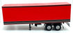 KK Scale Road Kings 1/18 Scale RK180166 Semi Automatic Truck Trailer Red