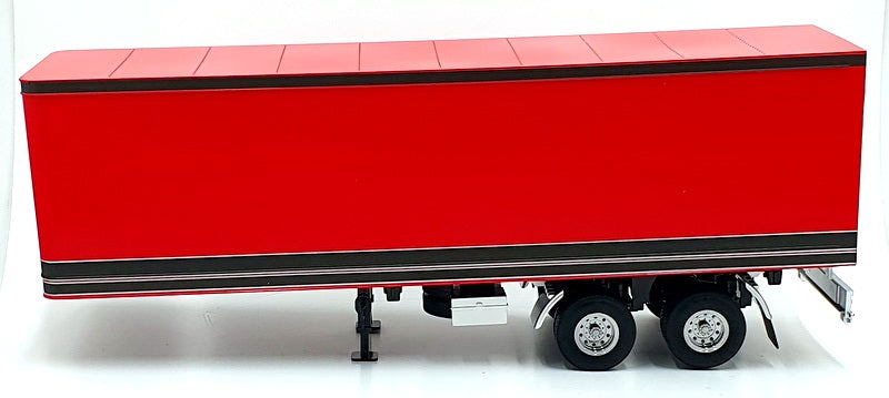 KK Scale Road Kings 1/18 Scale RK180166 Semi Automatic Truck Trailer Red