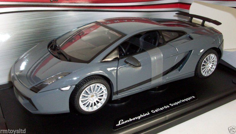 Motor Max 1/18 scale 73181 - Lamborghini Gallardo Superleggera - Grey
