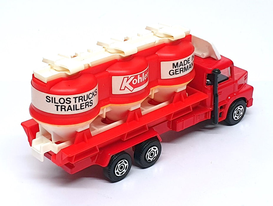 Corgi 15cm Long Diecast 1123 - Scania LT145 Truck Kohler - Red/White