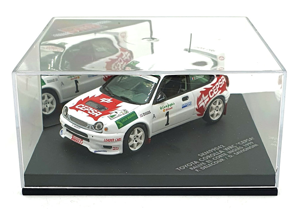 Skid 1/43 Scale SKM99042 - Toyota Corolla WRC #1 Rally El Corte Ingles 1999