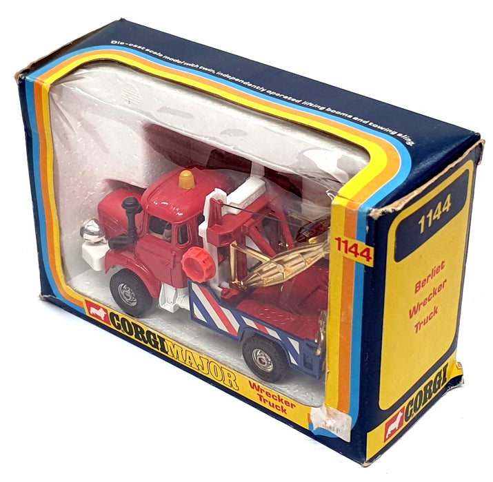 Corgi Original Diecast 1144 - Berliet Wrecker Truck - Red/White/Blue