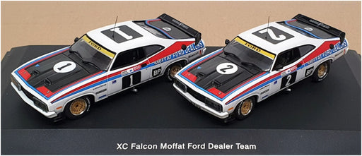 Autoart Biante 1/43 Scale 67711 - Moffat Ford Dealer Team XC Falcon Twin Set