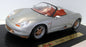 Maisto 1/18 scale Diecast 31814 - Porsche Boxster - Silver
