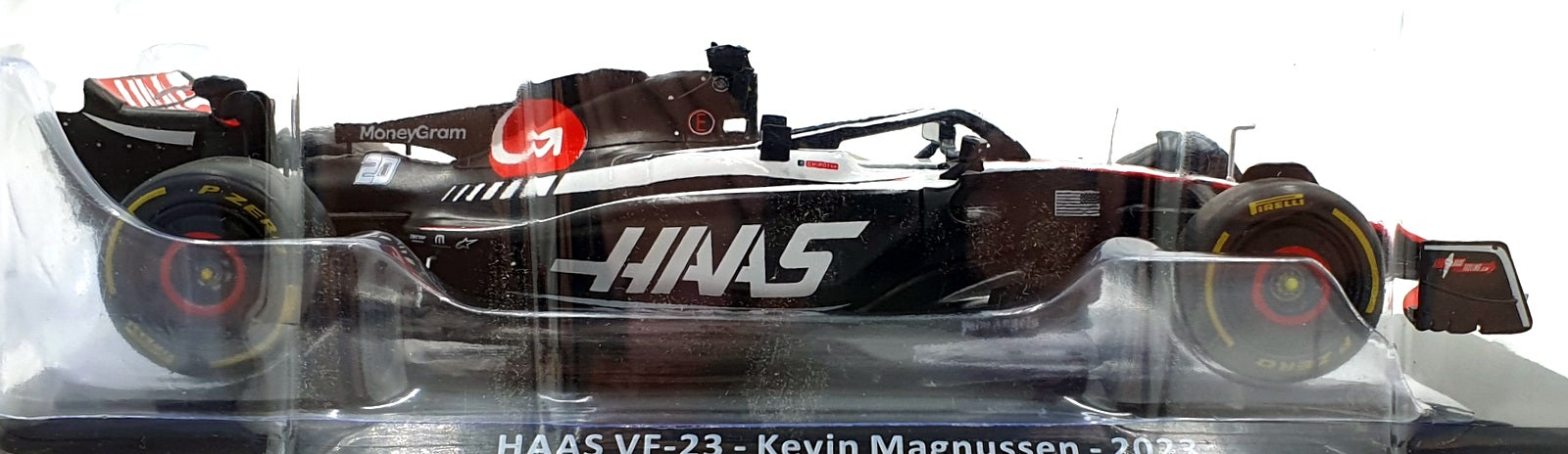 Altaya 1/24 Scale Diecast ALA0100 - F1 HAAS VF-23 #20 Kevin Magnussen 2023