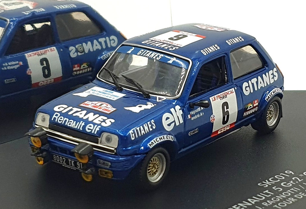 Skid 1/43 Scale SKC019 - Renault 5 Gr. 2 "Gitanes" #6 Tour De Corse 1979