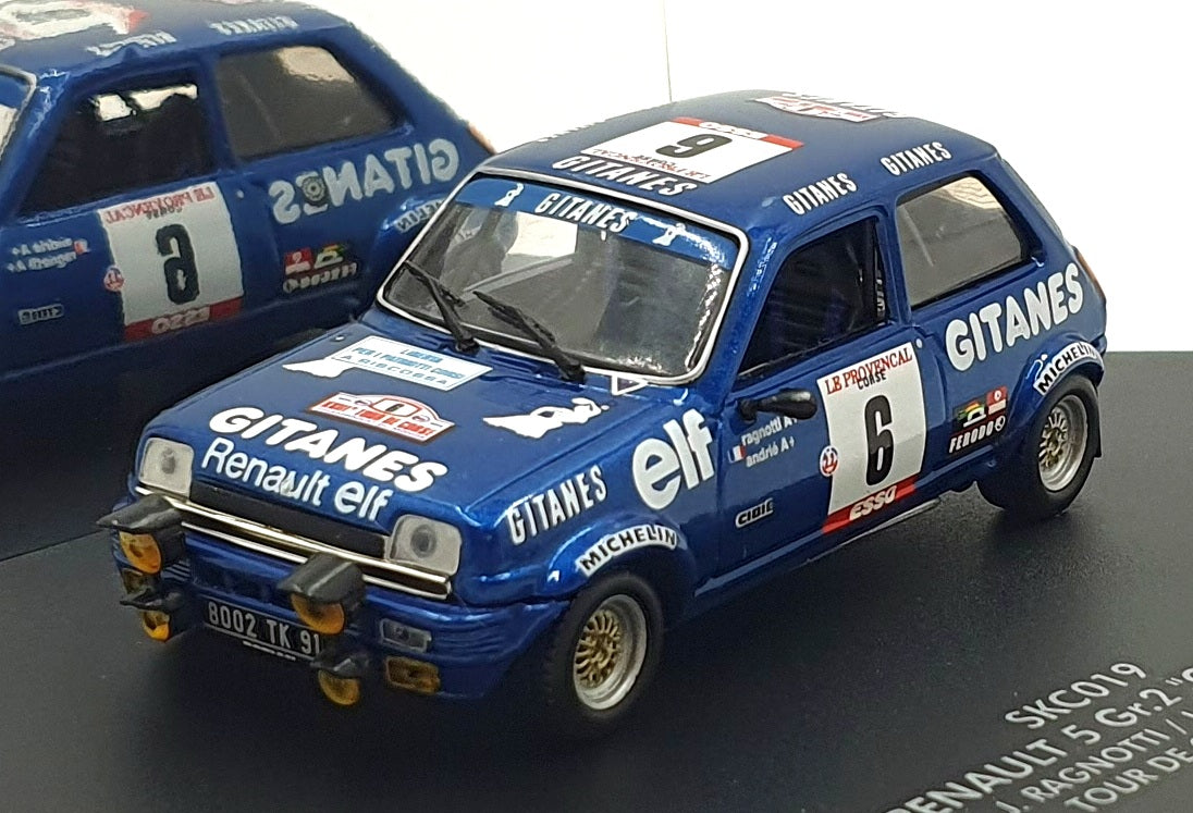 Skid 1/43 Scale SKC019 - Renault 5 Gr. 2 "Gitanes" #6 Tour De Corse 1979
