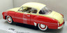 Revell 1/18 Scale Diecast 08418 - Wartburg 311 Coupe  - Pale Yellow/Red