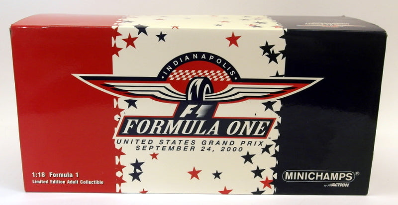 Minichamps 1/18 Scale C78823 000 000 US Grand Prix Car Indianapolis 2000