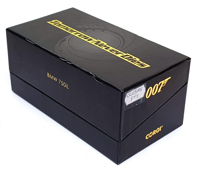 Corgi 1/36 Scale CC05105 - BMW 750iL Bond 007 Tomorrow Never Dies - Met. Grey