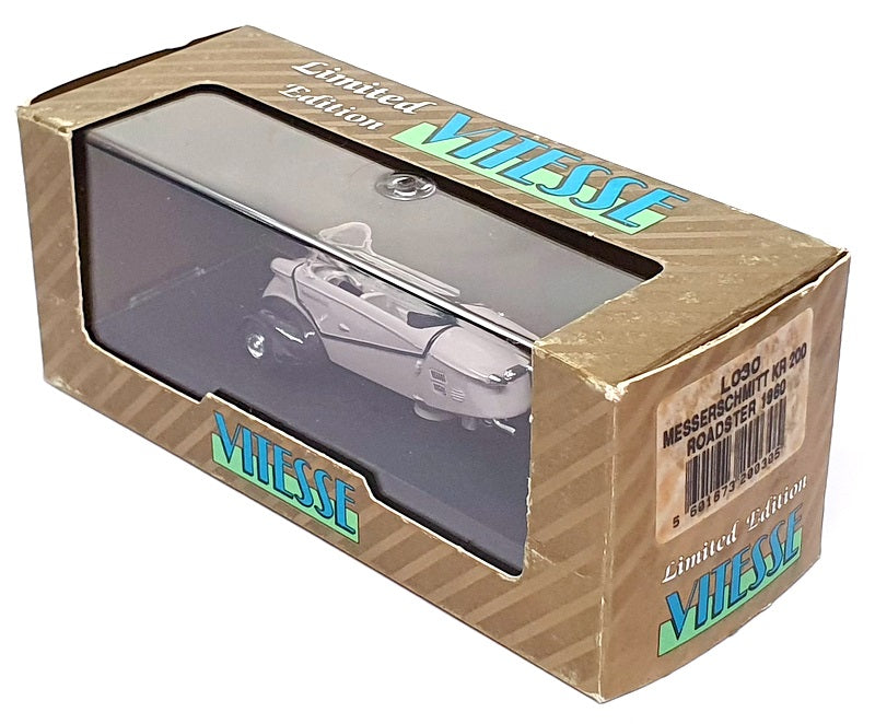 Vitesse 1/43 Scale L030 - 1960 Messrschmitt KA 200 Roadster - Grey/Black