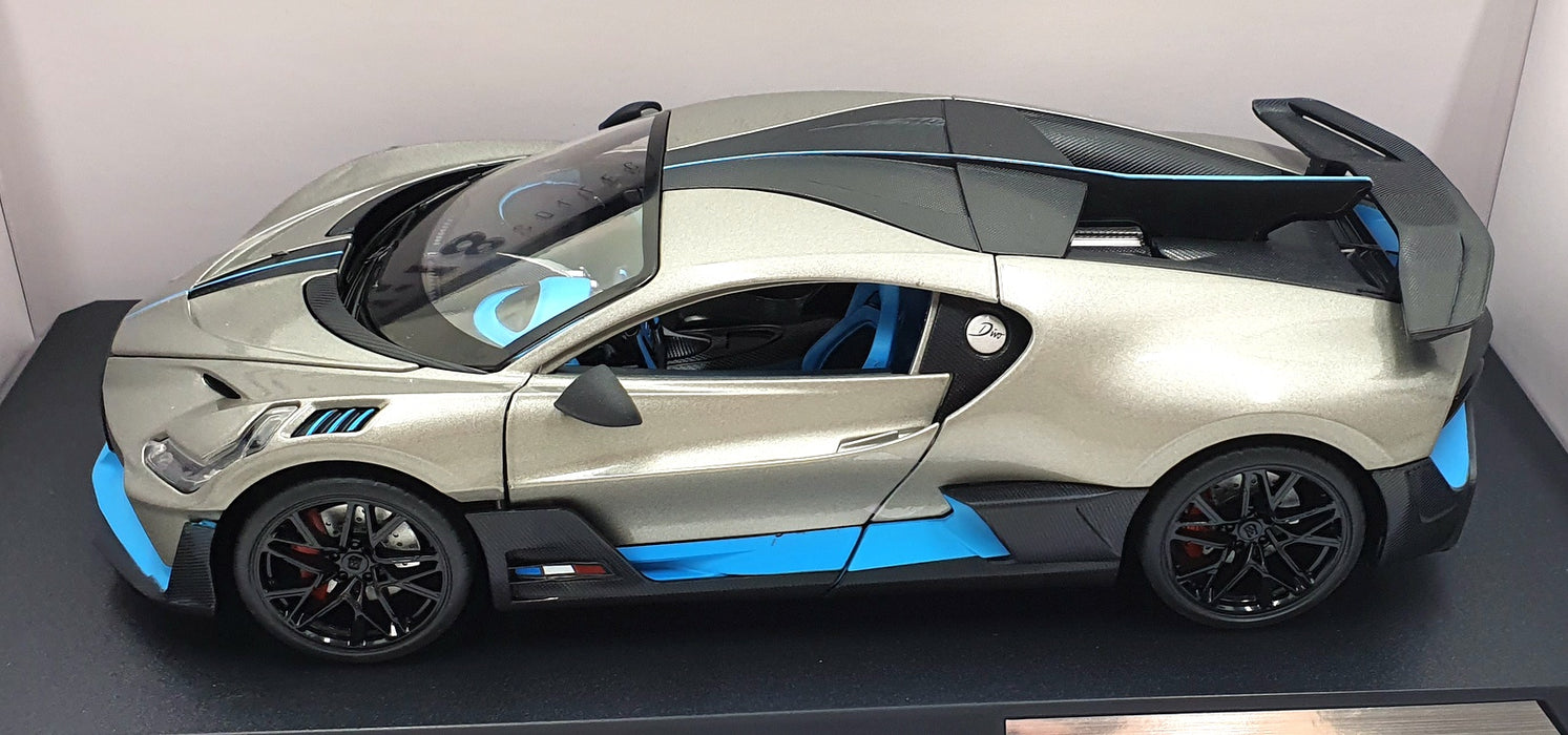 CMJ 1/18 Scale Diecast DC118BDGY - Bugatti Divo - Grey