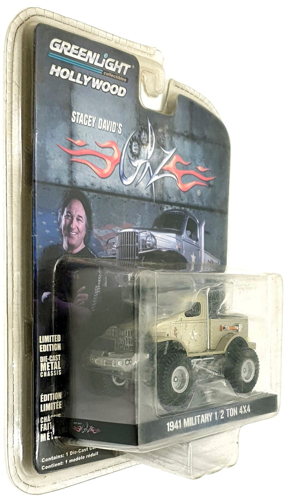 Greenlight 1/64 Scale 44750-D - Stacey David's 1941 Military 1/2 Ton 4x4 Truck