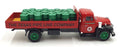 Corgi 1/50 Scale Diecast 52902 - Diamond T620 Dropside Truck With Oil Drums Red