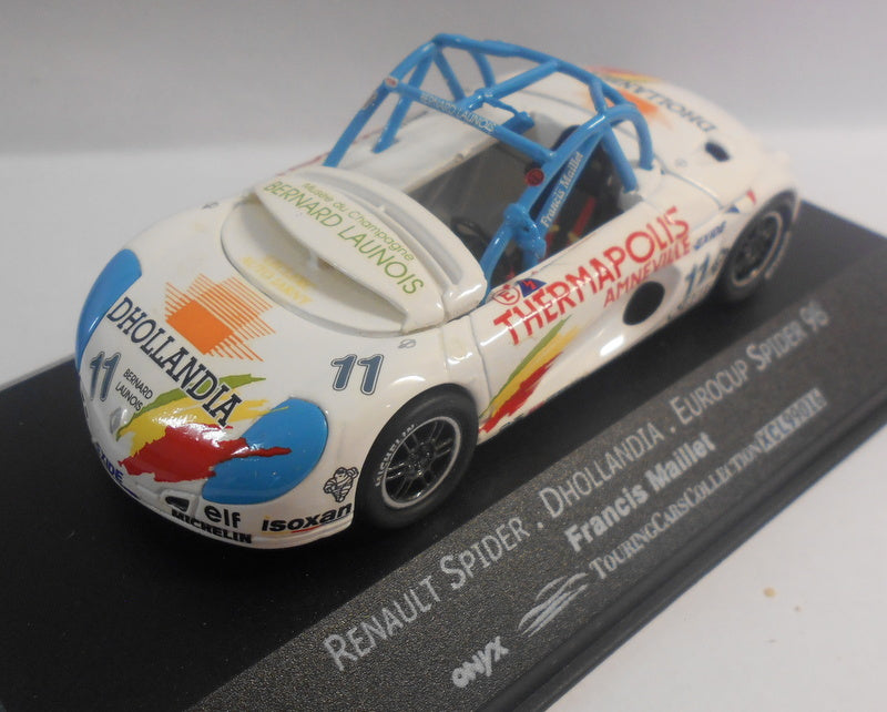 Onyx 1/43 Scale - XCL99016 RENAULT SPIDER EUROCUP 98 FRANCIS MAILLET