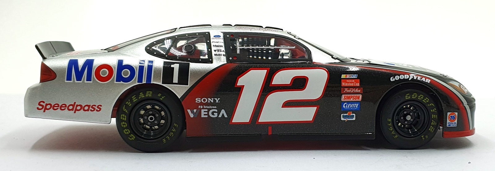 Team Caliber 1/24 Scale P122276SO - 2001 Ford Taurus #12 NASCAR - Mayfield