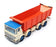 Dinky Toys Original 925 - Leyland Dump Truck With Tilt Cab - White/Blue/Orange