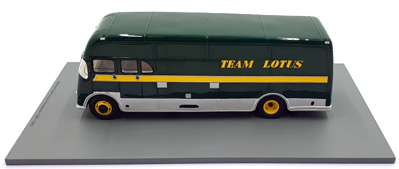 Spark 1/43 Scale S6003 - 1961-1963 Bedford Team Lotus Transporter - Green