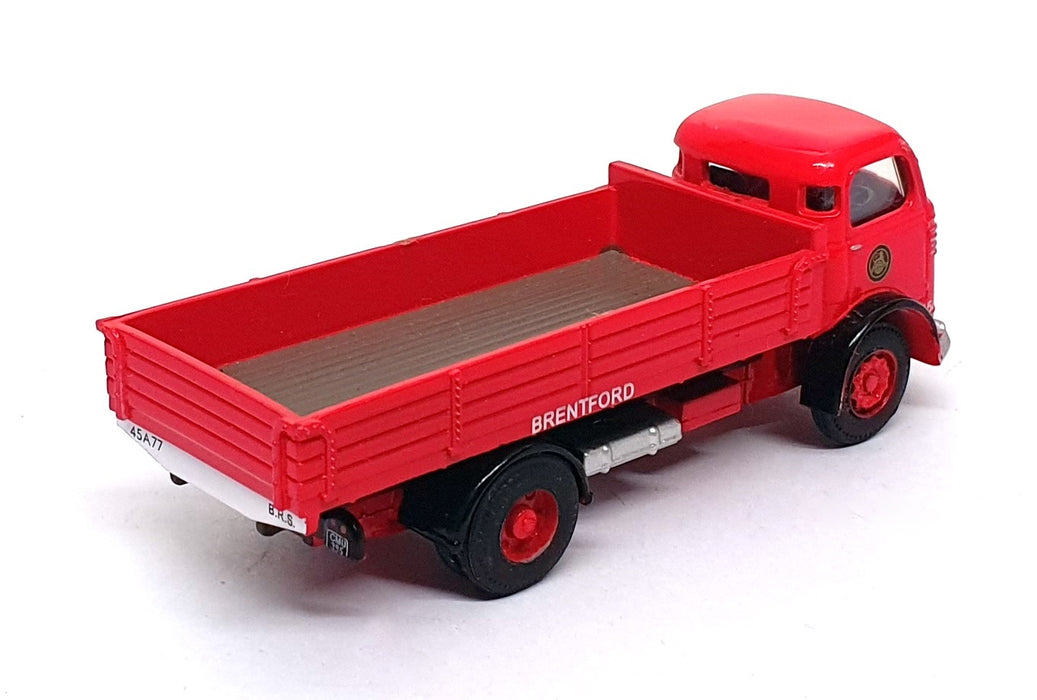 Base Toys 1/76 Scale D-18 - Commer Dropside Truck BRS Brentford - Red